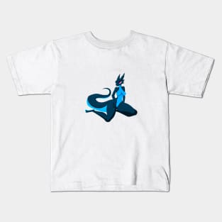 Blue Kobold Pinup Kids T-Shirt